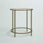 Table de bout en verre Lyra-456753434