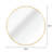 16 Inch Metal Round Bathroom Mirror