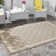 Maplewood Hooked Indoor/Outdoor Beige Rug
