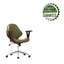 Barri Faux Leather Mid-Century Office Chair-1477490699