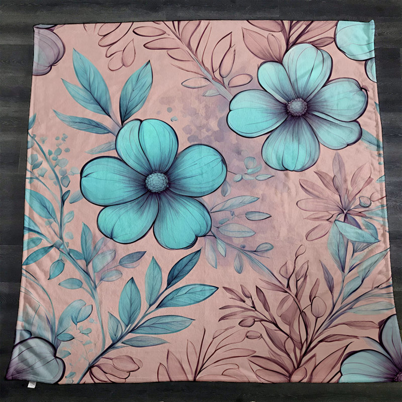 Throw Blanket, 51" W x 60" L