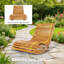 Chaise berçante en bois, chaise berçante d'extérieur