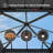 SUNJOY Kingston 12x12 Gazebo, Steel & PC Roof Hardtop Gazebo with Curtain and Netting - Woodgrain Posts