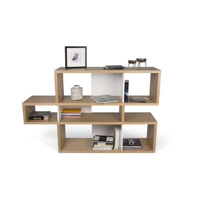 Shella 99.6cm H x 155.9cm W Geometric Bookcase