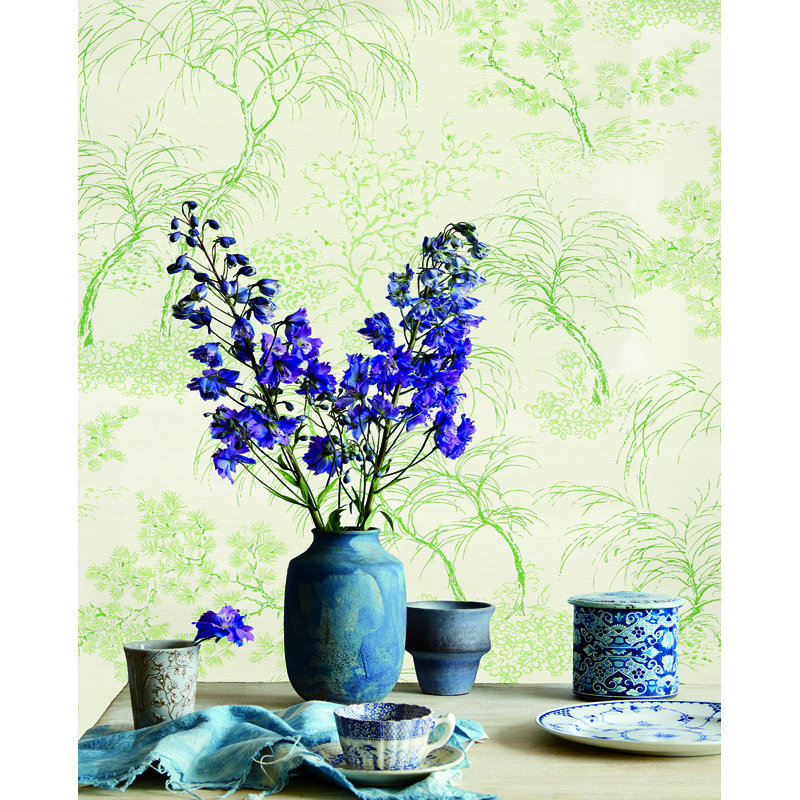 Papier peint Mori Sisal, Porcelaine