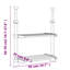 Aurelian Kitchen Shelf Aluminum