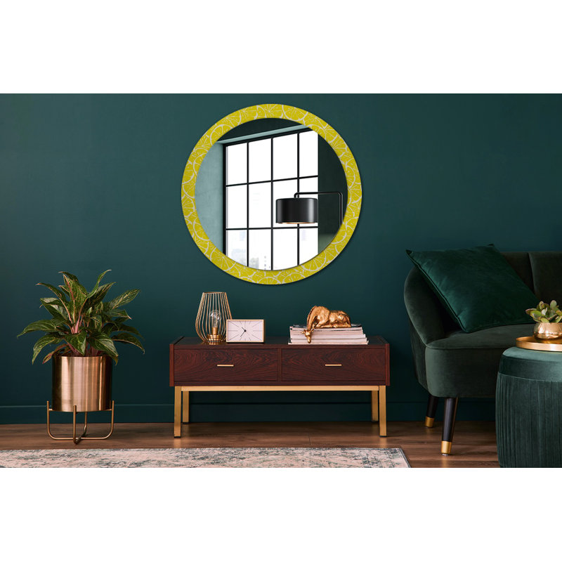 Huldar Glass Flat Wall Mirror