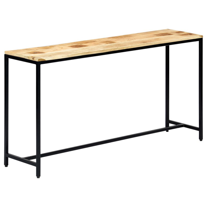 Hudgens 140cm Solid Wood Top Console Table