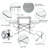 18'' Rectangular Folding Table