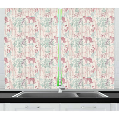 Tailored Kitchen Curtain