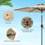 230cm Tilt Market Parasol-1018182943
