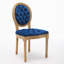 Ensemble de 2 chaises de salle à manger en cuir artificiel avec garniture cloutée-2047563748