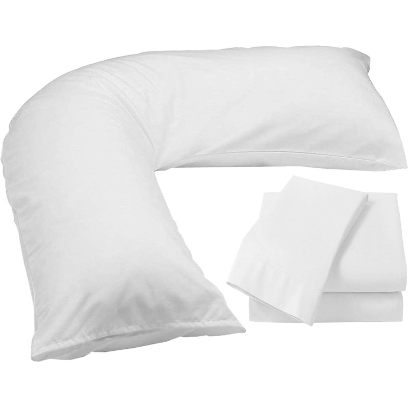 Sassone Polyester L73 x W34cm Firm Support Pillow