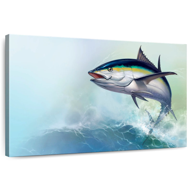 Flying Tuna Fish, 34" H x 51" W