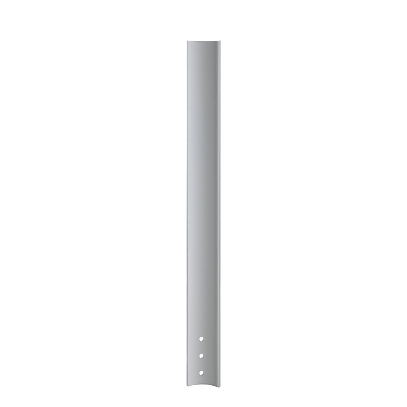 Ensemble de 9 pales de ventilateur de plafond intérieur / extérieur Odyn - blanc mat, H 1,03 po x l 31,93 po x P 3,06 po