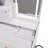 3-Color LED Vanity Mirror with Stool-112857108