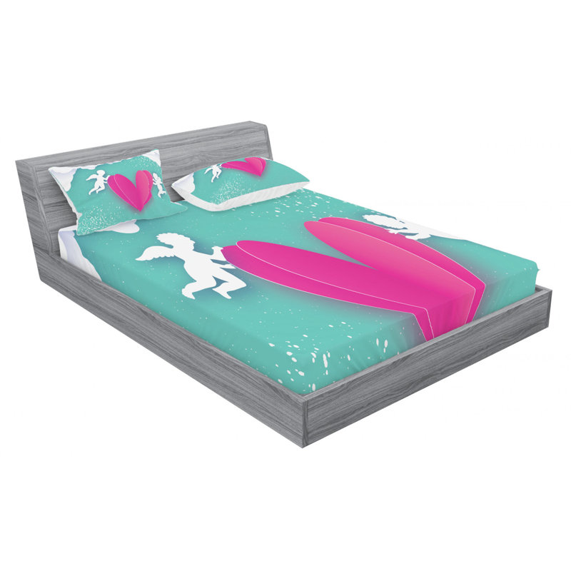 Microfiber Sheet Set, Full Sheet Set with Fitted Sheet