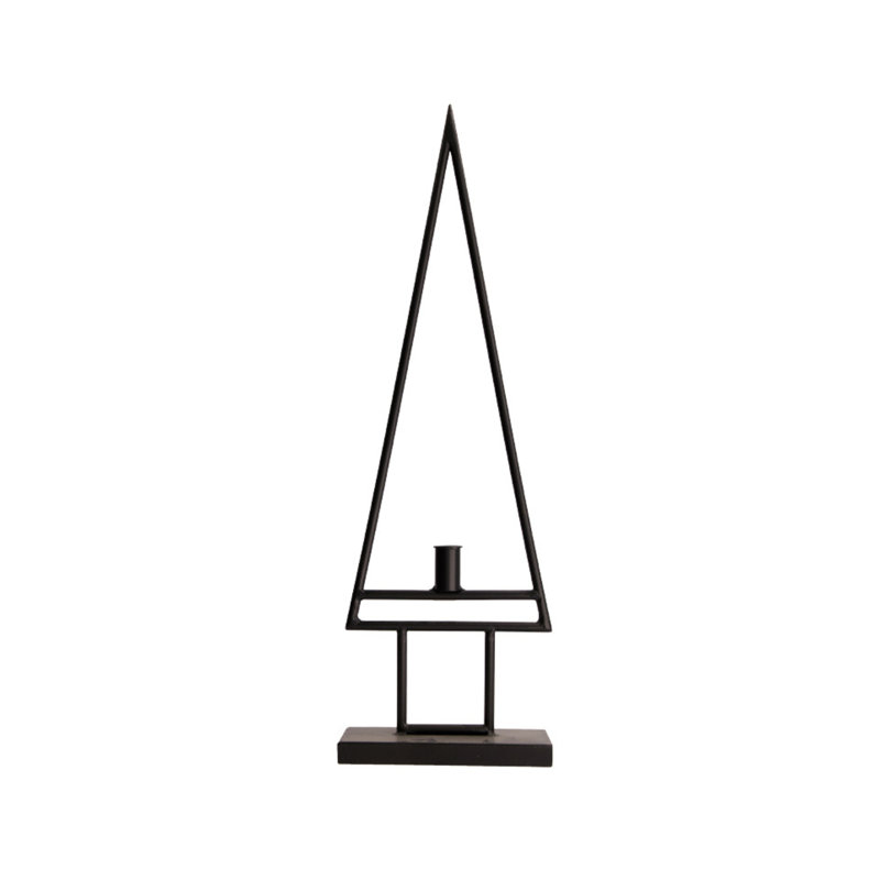 Ivyline Deco Table Top Candle Holder Metal Tabletop Candlestick