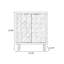 Rangement pour chaussures en bois massif Burlywood