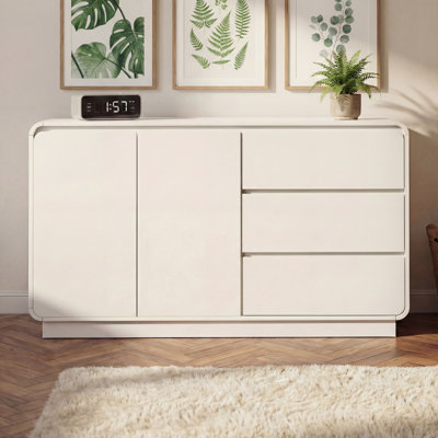 Buffet avec 2 portes et 3 tiroirs Easton