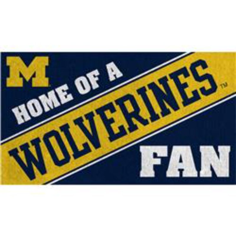 Université du Michigan, tapis en PVC COULEUR