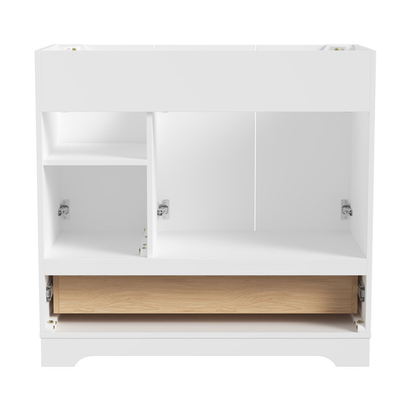 Meuble-lavabo rustique 36 po sans comptoir