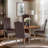 Stylish Upholstered Parsons Dining Chair PU Faux Leather With Silver Nailhead Trim And Sturdy Solid Wood Legs-944959942