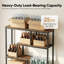 181.8cm H x 98cm W Metal Etagere Bookcase