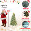 Arbre de Noël 4 pi bleu-vert-680009086