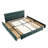 Queen Size Upholstered Bed-2104740210