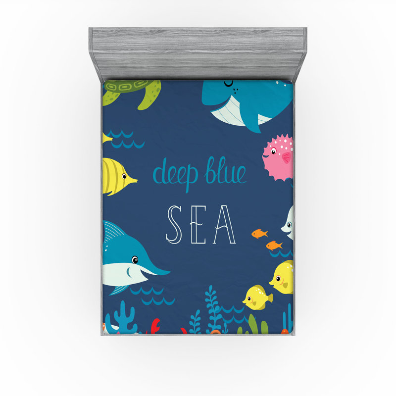 Multicolore Ambesonne, California King Fitted Sheet