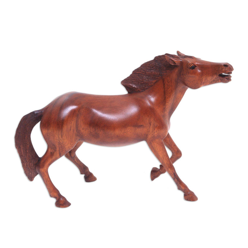 Statue en bois Eyal Wild and Free