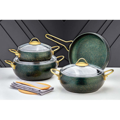 Autley 7 - Piece Non-Stick Cookware Set