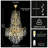 23 - Light Dimmable Modern Tree Branch Crystal Chandelier For Dining Room-114218293
