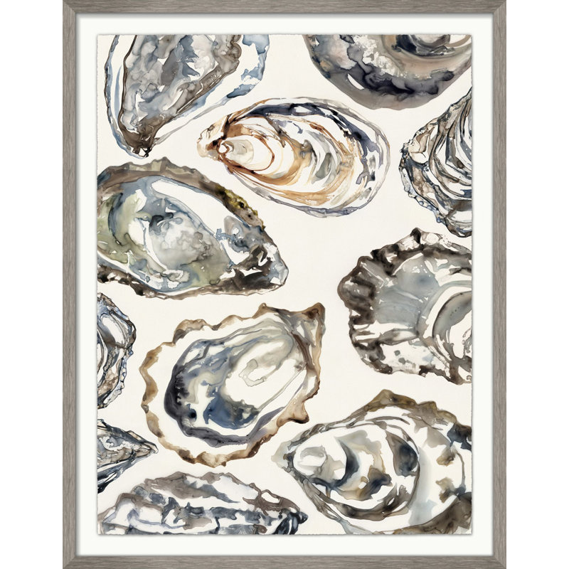 Oyster Collage 2 Print