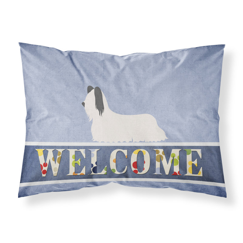 Taie d’oreiller welcome, Skye terrier