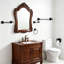 Ensemble de quincaillerie de salle de bain 8 pièces noir mat - Ensemble de porte-serviettes mural en acier inoxydable avec anneau à serviette, crochets à peignoir, porte-papier hygiénique - Accessoires de salle de bain durables et antirouille