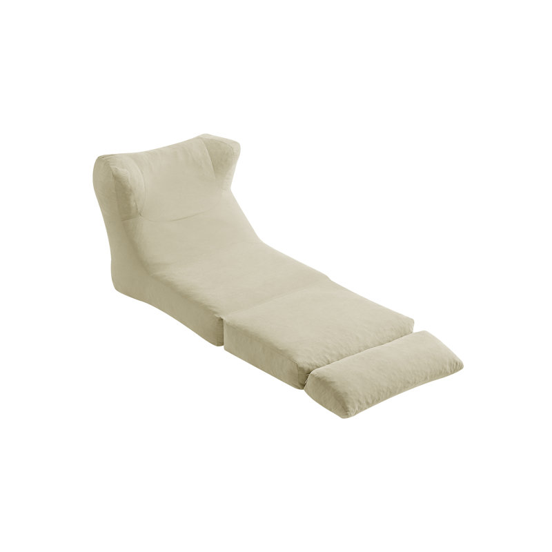Canapé à compression moderne pliable en velours côtelé - 1 personne convertible avec coussin en mousse amovible pour tout espace sans assemblage requis