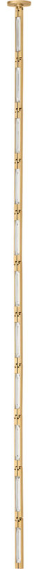 Catena 41 Pendant, Hand Rubbed Antique Brass, 3000 Kelvins, Remote