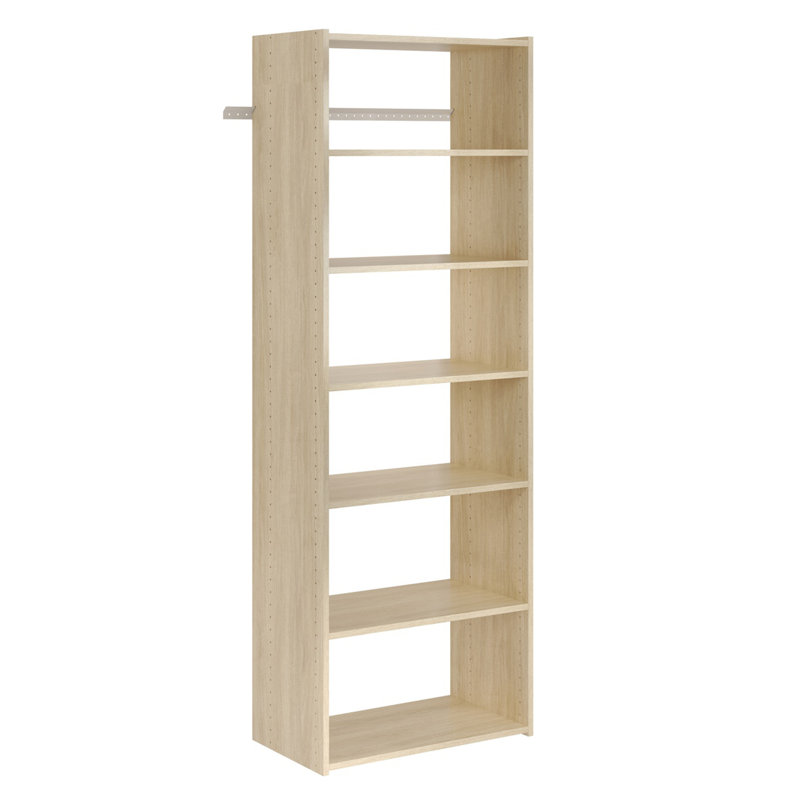 Ensemble de démarrage pour système de garde-robe 25 po Dolly, Blond miel