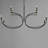 8 - Light Steel Dimmable Chandelier