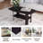 Modern Wood Storage Tea Table Coffee Table with Shelf for Small Space Living Room-1145942476