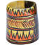 West-African Hand Painted Abstract Decorative Object
