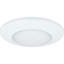 Plafonnier encastré humide blanc 7,25 po Ashlock