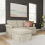 Canapé et chaise longue réversible de 75 po Alonnie-72108709