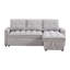 Canapé inclinable de 78,75 po, canapé-lit escamotable avec ports de chargement USB et Tape-C, canapé modulaire en forme de L avec rangement inclinable et rangement avec accoudoirs, canapé de salon confortable-1594846594