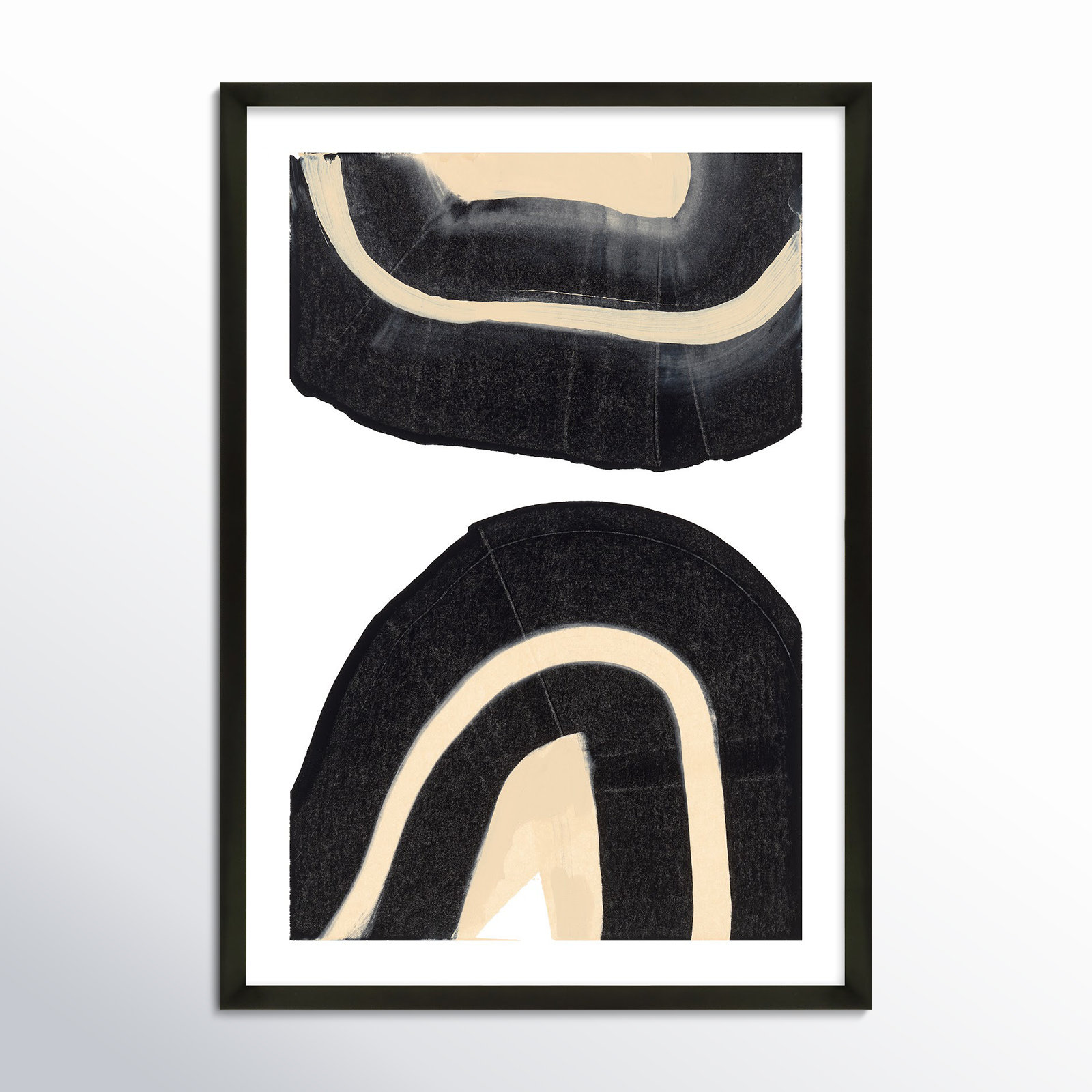 Passages 3 by Andrea Stokes, Maple Framed, 26.5" W x 38" H
