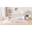 Grand lit sur pied Montessori avec porte et garde-corps, grand-122494198-122494199