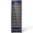 189 Bottle Built-in/Freestanding Single Zone Wine Refrigerator with Adjustable Thermostat, Blue LED Lighting, 16 Removable Beech Wood Shelves, UV-Resistant Glass Door, Quiet Compressor Cooling-122810601