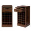 Armoire de rangement 35 po avec 24 tiroirs modulaires Farmhouse Coffee-1293697633